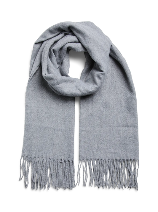 Kial New Long Scarf Light Grey Melange (17105963) Women