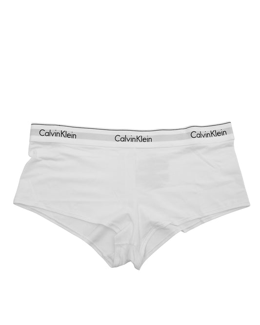 Calvin Klein Womens Boyshorts 0000F3788E100 White