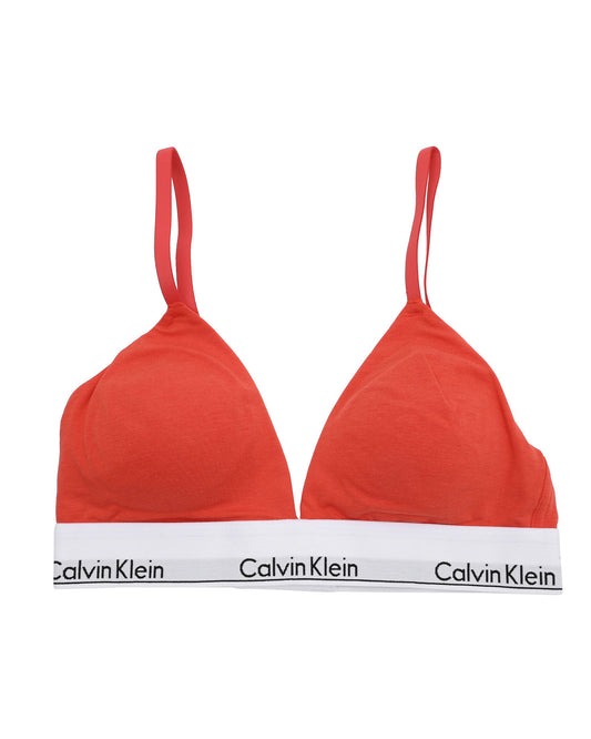 Calvin Klein Womens Bra 000QF5650EVO3 Red