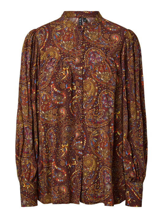 Ashley Long Sleeve Shirt D2D Bitter Chocolate (17141357) Women