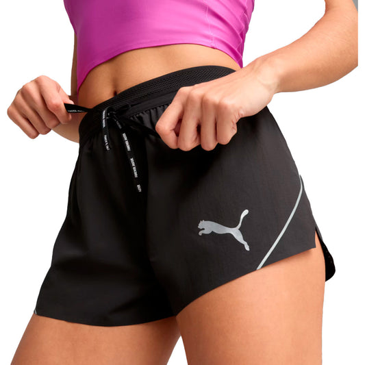 Puma Shorts Raceday Ultrawave 3” black (526648-01) Women