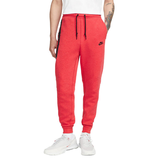 Nike Pants Sportswear Tech Fleece Univ Red Htr (FB8002-672) Men