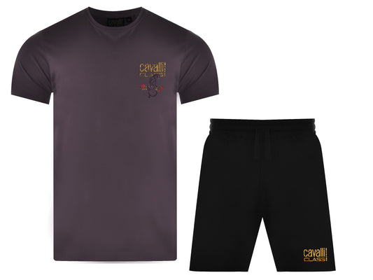 CAVALLI CLASS HOME SET T Shirt and Shorts D001056 B001 (4115) Men