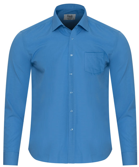 ESPADA Shirt Men's SLIM FIT BLUE (8353) Men