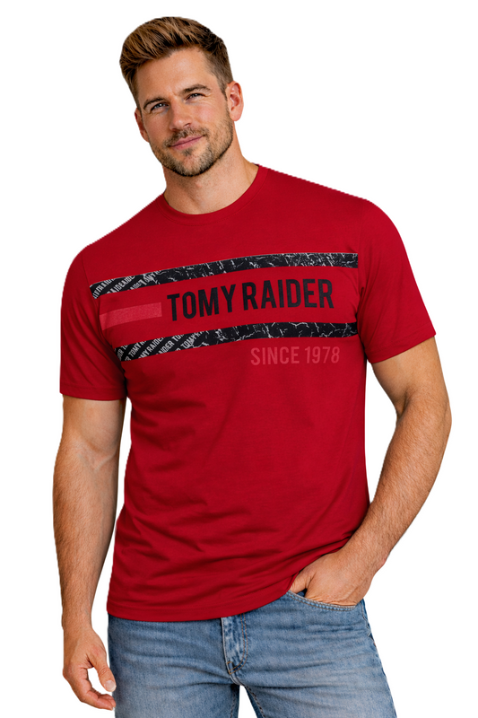 JUMPER T-SHIRT T-shirt Men's Red (8542) Men