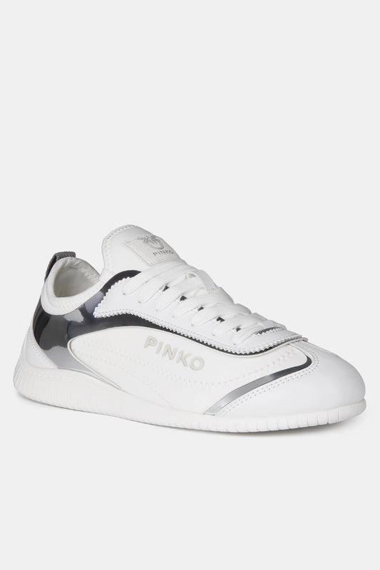 REBY 08 - SNEAKER NEOPRENE/MIRROR WHITE/SILVER Women