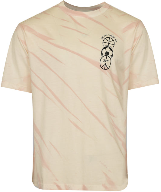 Reebok T Shirt UNISEX CL BLOCK PARTY TEE HT8182 (6543) Men