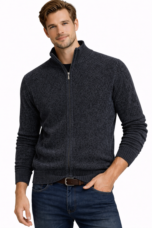 MUST Parkour Sweater Zip Up S8681 DARK GREY (8407) Men