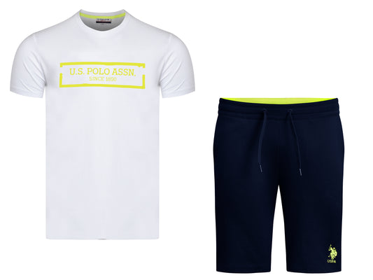 U.S. Polo Assn. Set SUMMER T Shirt and Shorts KURT 132 66291 49351 507 (5029) Men