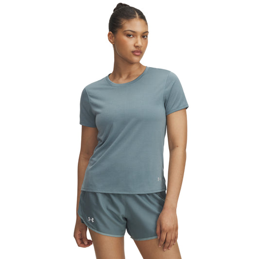 UA LAUNCH SHORTSLEEVE (1382434-587) Women