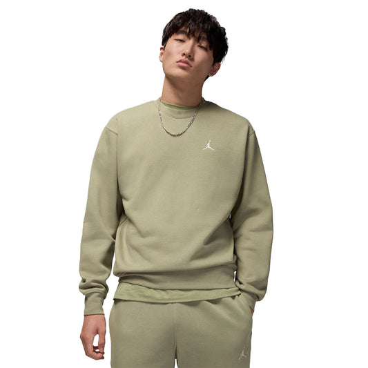 Jordan Brooklyn Fleece Crew Medium Khaki (FV7293-205) Unisex