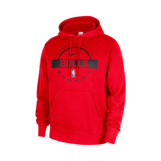 Nike Sweatshirt Chicago Bulls Club Practice Fleece University Red-Black (NI-HM7179-657) Unisex