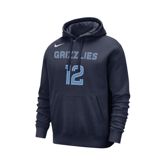 Nike Sweatshirt Memphis Grizzlies Club Ja Morant College Navy (NI-FB4798-419) Unisex