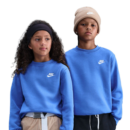Nike Sweatshirt Sportswear Club Fleece Crew Comet Blue (FD3006-411) Kids