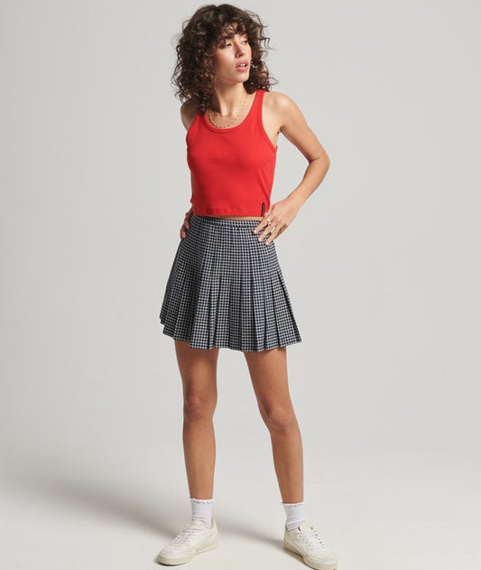 Superdry & Co SUPERDRY Organic Cotton Vintage Ribbed Crop Vest Top (SU221D29W-G11) Women